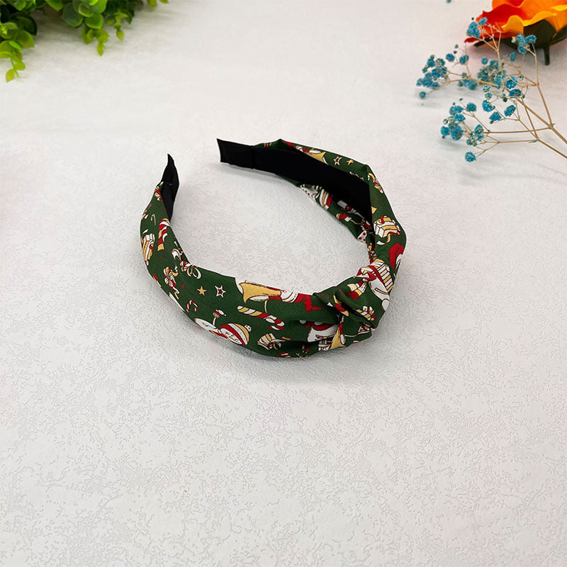 Wholesale Christmas Headband Knot Headband Three-dimensional Level Fabric